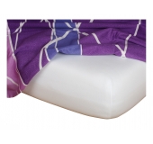 Jersey plachta biela