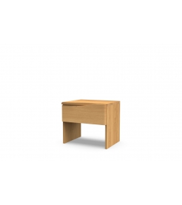 Bukový nočný stolík Elen - jednozásuvka
