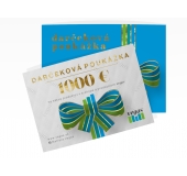 Darčeková poukážka v hodnote 1 000 eur